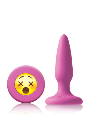 Plug Anale Mojis WTF Small Rosa