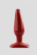 Plug Anale Rosso Medio 13cm