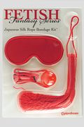 Bondage Kit Japanese Silk Rope Rosso