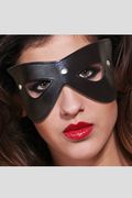 Mascherina Bondage Cat Eye Nera Doppio